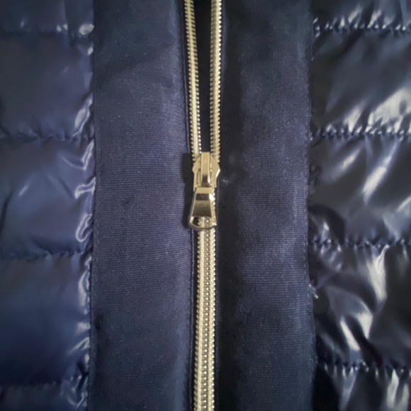 Women’s blue sleeveless padded vest Atlas for women - Picture 4 of 7